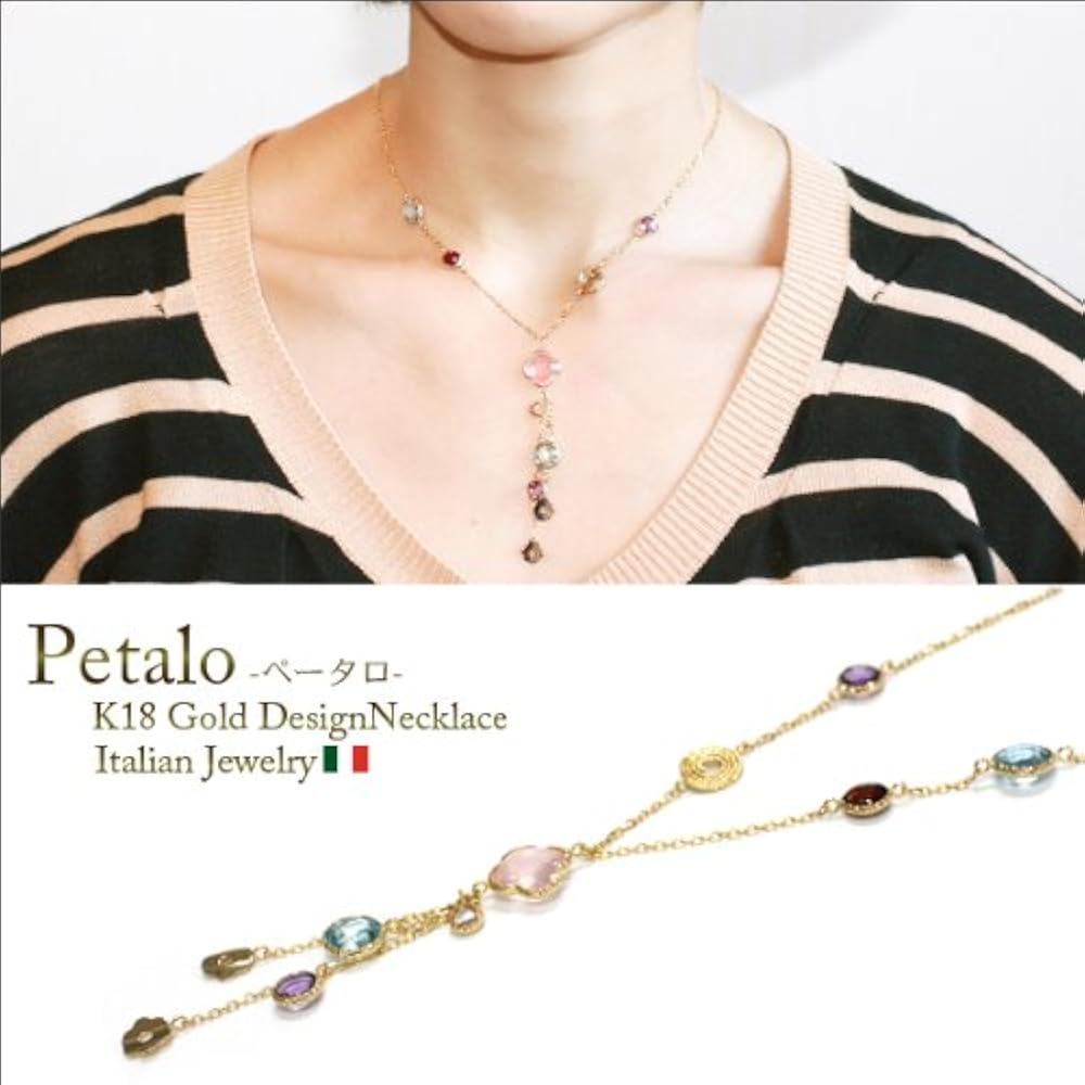 oro eterno イタリア製K18 ネックレス Amazon | ORO ETERNO ネックレス 18k レディース 18金 42cm k18